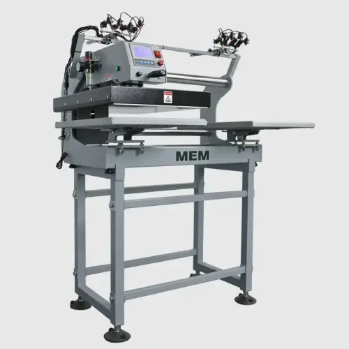 MEM TQ-4050 Dual Station Pneumatic Heat Press with Laser Alignment